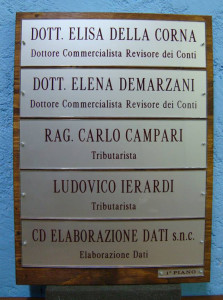 targhe studio medico - Timbrificio Zetti Pavia